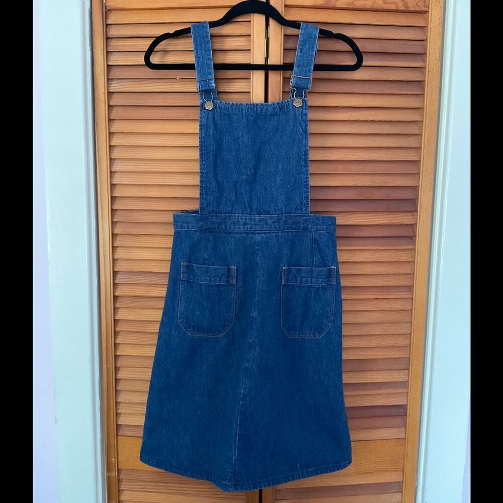 Maverick Vintage Denim Overall Jumper Dress